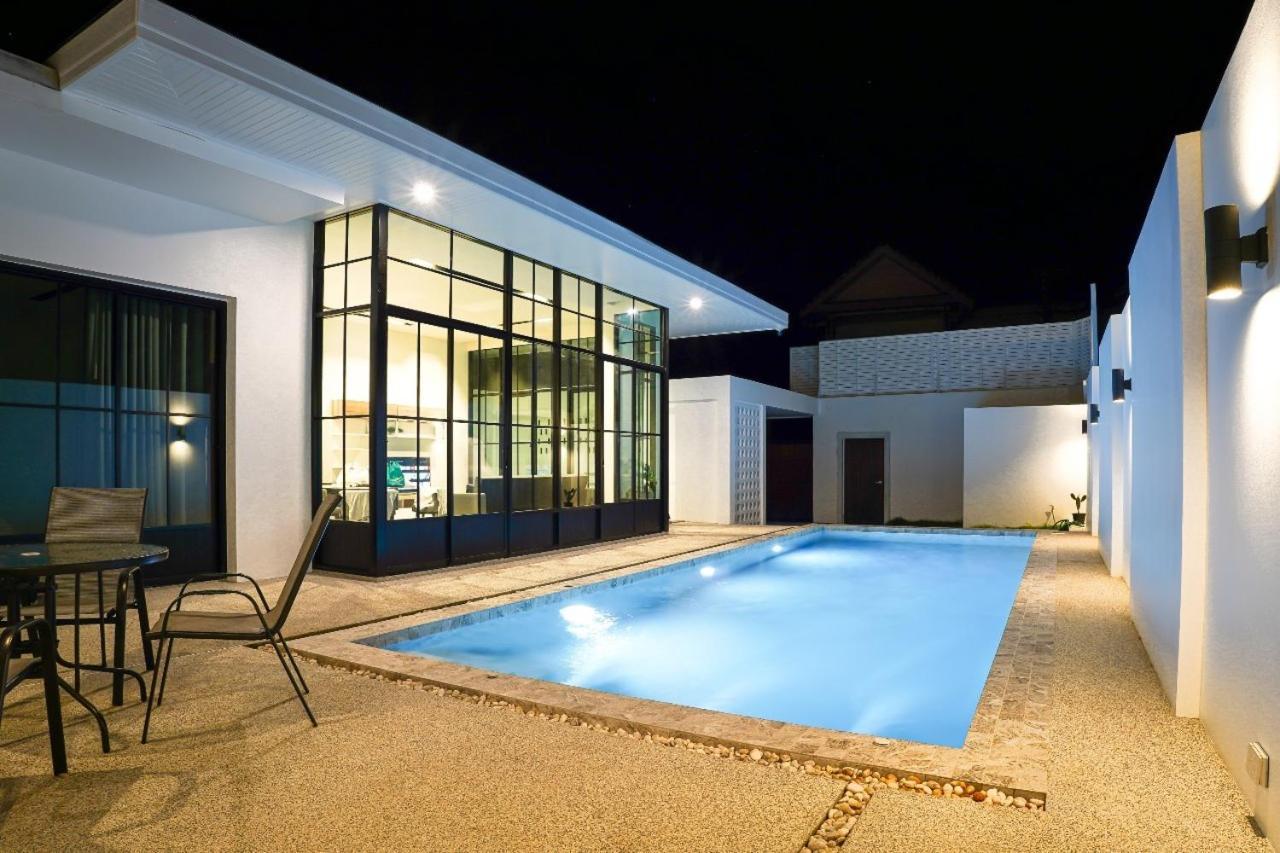 Baankaan Pool Villa 1 Ban Khlong Haeng Exteriör bild